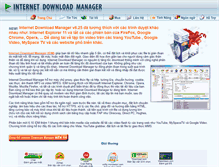 Tablet Screenshot of internetdownloadmanager.com.vn