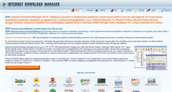 Desktop Screenshot of internetdownloadmanager.pl