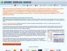 Tablet Screenshot of internetdownloadmanager.pl